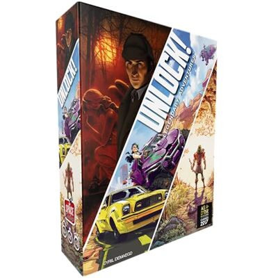 Asmodee Unlock! Space Cowboys Legendary Adventures version Française Unbox Now Jeu de société À partir de 10 ans 1 à 6 joueurs 60 minutes Asmodee Unlock! Space Cowboys Legendary Adventures version Française Unbox Now Jeu de société À partir de 10 ans 1 à 6 joueurs 60 minutes