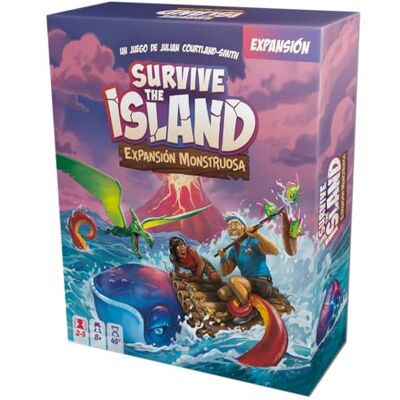 Asmodee Survive The Island Extension - Jeu de Société Asmodee Survive The Island Extension - Jeu de Société