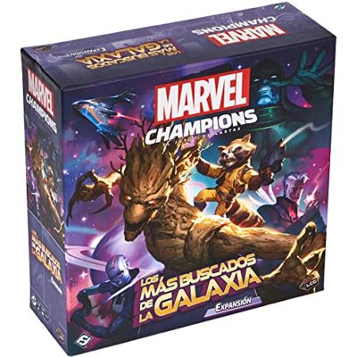Asmodee Fantasy Flight Games MC16ES Marvel Champions Les Plus recherchés de la Galaxie Version Espagnole Asmodee Fantasy Flight Games MC16ES Marvel Champions Les Plus recherchés de la Galaxie Version Espagnole