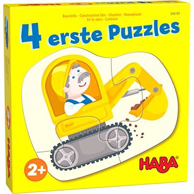 HABA 1306181001 Puzzle - Favorise la motricité - En carton durable - Éducatif pour enfants 2+ - Design coloré HABA 1306181001 Puzzle - Favorise la motricité - En carton durable - Éducatif pour enfants 2+ - Design coloré
