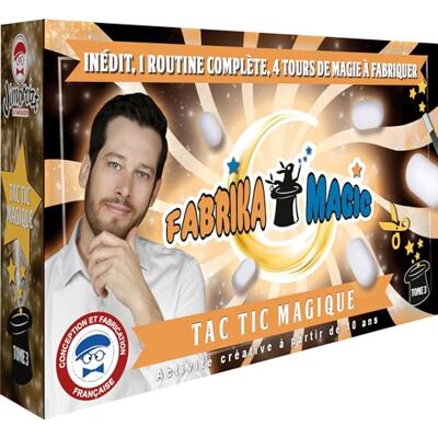 Asmodee Twin Games Fabrika Magic : Tac Tic magique Jeux de société Loisirs créatifs Jeux de magie A partir de 10 ans Version française Asmodee Twin Games Fabrika Magic : Tac Tic magique Jeux de société Loisirs créatifs Jeux de magie A partir de 10 ans Version française