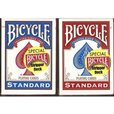 Bicycle Carte Mazzo Conico Stripper Deck Blue Bicycle Carte Mazzo Conico Stripper Deck Blue