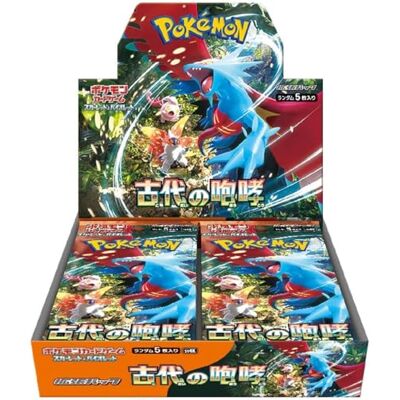 Pokémon Ancient Roar Présentoir 30 ans Japonais Pokémon Ancient Roar Présentoir 30 ans Japonais