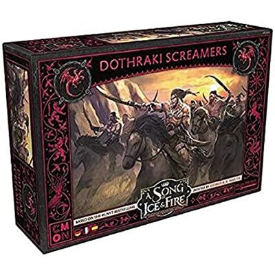 CMON , A Song of Ice & Fire – Cri de Dothraki Extension – 2 joueurs – À partir de 14 ans et plus – 45 minutes – Allemand – Multilingue CMON , A Song of Ice & Fire – Cri de Dothraki Extension – 2 joueurs – À partir de 14 ans et plus – 45 minutes – Allemand – Multilingue