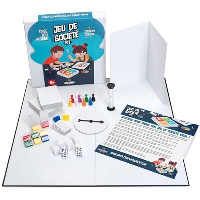 Apostrophe Games Deluxe Créez Votre Propre Kit De Jeu De Société, Ensemble De Bricolage Apostrophe Games Deluxe Créez Votre Propre Kit De Jeu De Société, Ensemble De Bricolage