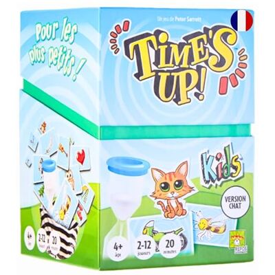 Asmodee TIME'S UP! : Kids Repos Production, Jeu de société, français, À partir de 4 ans,2 à 12 joueurs, 20 minutes Asmodee TIME'S UP! : Kids Repos Production, Jeu de société, français, À partir de 4 ans,2 à 12 joueurs, 20 minutes