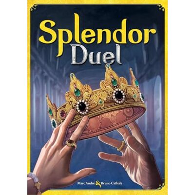 Asmodee Space Cowboys Splendor Duel Jeu de société – Jeu de stratégie à Deux Joueurs pour des batailles intenses de Collection de gemmes – Jeu Familial Amusant pour Enfants et Adultes Version Allemande Asmodee Space Cowboys Splendor Duel Jeu de société – Jeu de stratégie à Deux Joueurs pour des batailles intenses de Collection de gemmes – Jeu Familial Amusant pour Enfants et Adultes Version Allemande