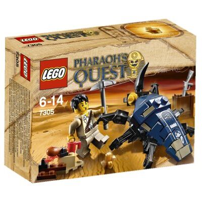 Lego Pharaoh's Quest 7305 Jeu de Construction L'attaque du Scarabée Lego Pharaoh's Quest 7305 Jeu de Construction L'attaque du Scarabée