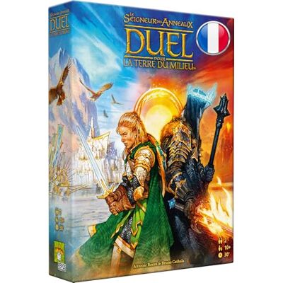 Asmodee Le SdA : Duel pour la Terre du Milieu FR 2-4 JOUEURS 10+ 15-30 MINUTES Asmodee Le SdA : Duel pour la Terre du Milieu FR 2-4 JOUEURS 10+ 15-30 MINUTES