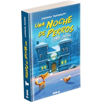 Devir Une nuit de chiens Livre jeu interactif pour enfants, solitaire ou 2 joueurs Jeu de rôle narratif, jeu de bande dessinée, nouvelle édition (PEDIA) Devir Une nuit de chiens Livre jeu interactif pour enfants, solitaire ou 2 joueurs Jeu de rôle narratif, jeu de bande dessinée, nouvelle édition (PEDIA)
