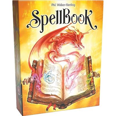 Asmodee SpellBook Jeux de société Space Cowboys Jeux de stratégie Jeux Adulte et Enfant à partir de 12 Ans 2 à 6 Joueurs Version française Asmodee SpellBook Jeux de société Space Cowboys Jeux de stratégie Jeux Adulte et Enfant à partir de 12 Ans 2 à 6 Joueurs Version française
