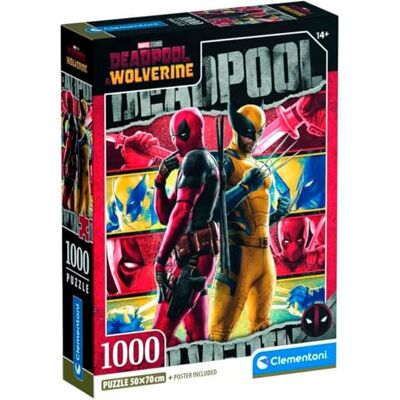 Clementoni 37050 Puzzle - Marvel Deadpool Clementoni 37050 Puzzle - Marvel Deadpool