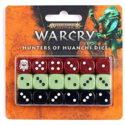 Games Workshop Warcry: Hunters Of Huanchi Dice Games Workshop Warcry: Hunters Of Huanchi Dice