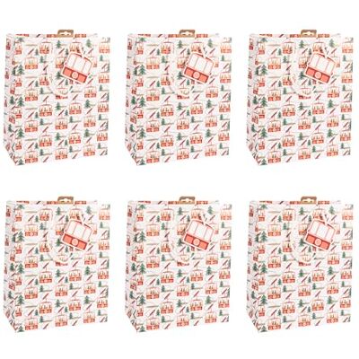 Eurowrap Clairefontaine X-32799-2Cpack Un Lot de 6 Sacs Cadeaux Excellia- Format large 26,5x14x33 cm 210g Motif : Altitude Emballage Cadeaux, Idéal pour : Jeux Société, Puzzles Eurowrap Clairefontaine X-32799-2Cpack Un Lot de 6 Sacs Cadeaux Excellia- Format large 26,5x14x33 cm 210g Motif : Altitude Emballage Cadeaux, Idéal pour : Jeux Société, Puzzles