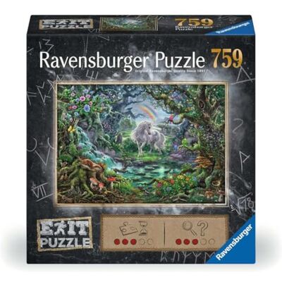 Ravensburger Puzzle EXIT 15030 licorne 759 pièces Ravensburger Puzzle EXIT 15030 licorne 759 pièces