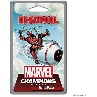 Asmodee Marvel Champions – Jeu de cartes Deadpool – Jeu de stratégie de super-héros, jeu coopératif pour enfants et adultes, à partir de 14 ans, 1 à 4 joueurs, 45 à 90 minutes de jeu, fabriqué par Fantasy Asmodee Marvel Champions – Jeu de cartes Deadpool – Jeu de stratégie de super-héros, jeu coopératif pour enfants et adultes, à partir de 14 ans, 1 à 4 joueurs, 45 à 90 minutes de jeu, fabriqué par Fantasy