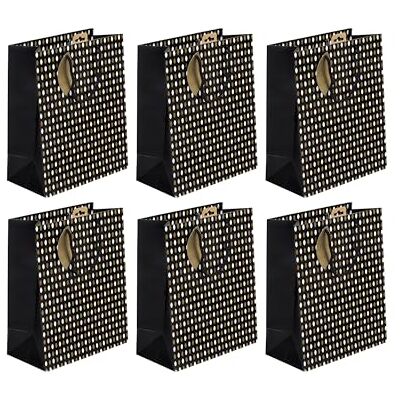 Eurowrap Clairefontaine 32490-2Cpack Un lot de 6 sacs cadeaux Excellia- Format large 26,5x14x33 cm 210g Motif : Élégant Emballage Cadeaux, Idéal pour : Jeux Société, Puzzles Eurowrap Clairefontaine 32490-2Cpack Un lot de 6 sacs cadeaux Excellia- Format large 26,5x14x33 cm 210g Motif : Élégant Emballage Cadeaux, Idéal pour : Jeux Société, Puzzles