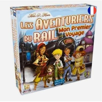 Asmodee Aventuriers du Rail Mon Premier Voyage FR DAYS OF WONDER 6+ 2-4 JOUEURS 30-60 MINUTES JEU DE SOCIETE Asmodee Aventuriers du Rail Mon Premier Voyage FR DAYS OF WONDER 6+ 2-4 JOUEURS 30-60 MINUTES JEU DE SOCIETE