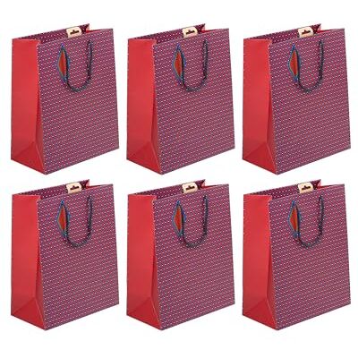 Eurowrap Clairefontaine 32481-2Cpack Un lot de 6 sacs cadeaux Excellia- Format large 26,5x14x33 cm 210g Motif : Géométriques Emballage Cadeaux, Idéal pour : Jeux Société, Puzzles Eurowrap Clairefontaine 32481-2Cpack Un lot de 6 sacs cadeaux Excellia- Format large 26,5x14x33 cm 210g Motif : Géométriques Emballage Cadeaux, Idéal pour : Jeux Société, Puzzles