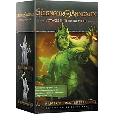 Asmodee Fantasy Flight Games Le Seigneur des Anneaux Voyages en Terre du Milieu Extension : Habitant des Ténèbres Jeu de société Jeu de Plateau A partir de 14 Ans 1 à 5 Joueurs 60 Min Asmodee Fantasy Flight Games Le Seigneur des Anneaux Voyages en Terre du Milieu Extension : Habitant des Ténèbres Jeu de société Jeu de Plateau A partir de 14 Ans 1 à 5 Joueurs 60 Min