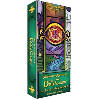 Asmodee Le Seigneur des Anneaux Les Deux Tours : Le Jeu de Plis Coopératif Office Dog Jeu de Cartes coopératif 1/4 Joueurs Dès 10 Ans 20 Min VF Asmodee Le Seigneur des Anneaux Les Deux Tours : Le Jeu de Plis Coopératif Office Dog Jeu de Cartes coopératif 1/4 Joueurs Dès 10 Ans 20 Min VF