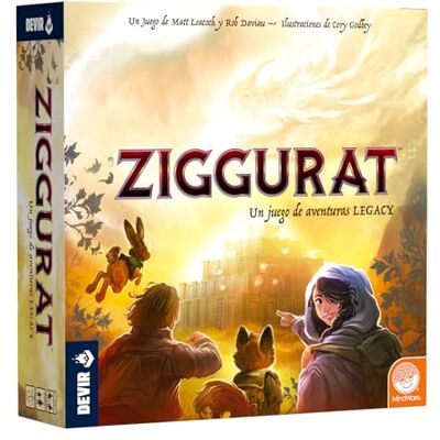 Devir Ziggurat Jeu de société coopératif Legacy Aventure et Mystère Campagne évolutive en 6 chapitres Plateau 3D pour 2 à 4 joueurs à partir de 10 ans (BGZIGGES) Devir Ziggurat Jeu de société coopératif Legacy Aventure et Mystère Campagne évolutive en 6 chapitres Plateau 3D pour 2 à 4 joueurs à partir de 10 ans (BGZIGGES)
