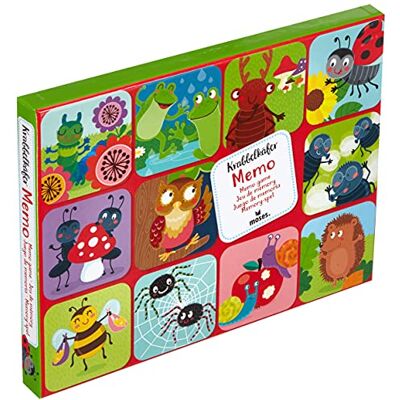 moses Animals 16119 Mémo de coccinelle rampante pour enfants à partir de 3 ans Multicolore moses Animals 16119 Mémo de coccinelle rampante pour enfants à partir de 3 ans Multicolore