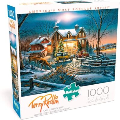 Buffalo Games Terry Redlin – et Crown Thy Good with Brotherhood – Puzzle de 1000 pièces Buffalo Games Terry Redlin – et Crown Thy Good with Brotherhood – Puzzle de 1000 pièces