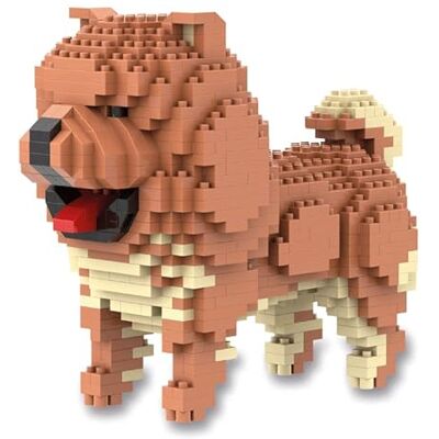 Atomic Kit De Construction En Mini-Blocs. Figurine D’Animal De Compagnie À Assembler. Pour Collectionneurs Adultes Et Enfants. Chien Chow-Chow Atomic Kit De Construction En Mini-Blocs. Figurine D’Animal De Compagnie À Assembler. Pour Collectionneurs Adultes Et Enfants. Chien Chow-Chow