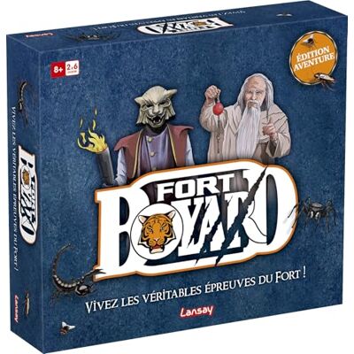 Lansay FORT BOYARD Édition Aventure Jeu de Société Immersif avec Épreuves Physiques et Défis Pour Toute la Famille Dès 8 Ans De 2 à 6 Joueurs Vivez les Véritables Épreuves du Fort ! Lansay FORT BOYARD Édition Aventure Jeu de Société Immersif avec Épreuves Physiques et Défis Pour Toute la Famille Dès 8 Ans De 2 à 6 Joueurs Vivez les Véritables Épreuves du Fort !