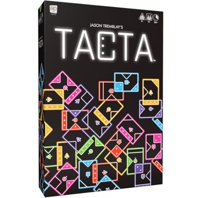 USAopoly TACTA Multilingual Jeu De Cartes Stratégique, Retourne Tourne Aligne, Plateau Toujours Plus Grand, Règles Multilingues 2 À 8 Joueurs 20 Plus Minutes USAopoly TACTA Multilingual Jeu De Cartes Stratégique, Retourne Tourne Aligne, Plateau Toujours Plus Grand, Règles Multilingues 2 À 8 Joueurs 20 Plus Minutes