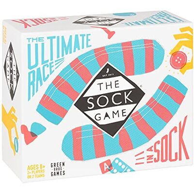 Asmodee Green Brothers Games The Sock Game Jeu de société à partir de 8 ans 2 joueurs Temps de jeu de 5 à 30 minutes Asmodee Green Brothers Games The Sock Game Jeu de société à partir de 8 ans 2 joueurs Temps de jeu de 5 à 30 minutes