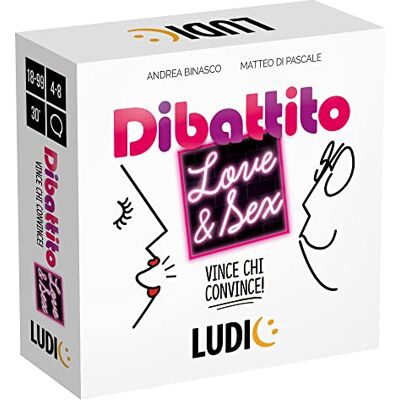 Ludic Débat Love & Sex Gagne Qui Convaince It55386 Jeu De Société Pour Adultes Pour 2-6 Joueurs Made In Italy Ludic Débat Love & Sex Gagne Qui Convaince It55386 Jeu De Société Pour Adultes Pour 2-6 Joueurs Made In Italy