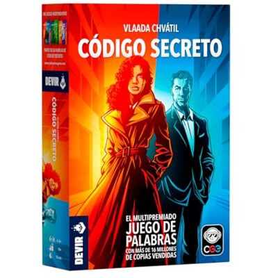 Devir Jeu de société "Secret Code" (BGCOSE) Version espagnole Devir Jeu de société "Secret Code" (BGCOSE) Version espagnole