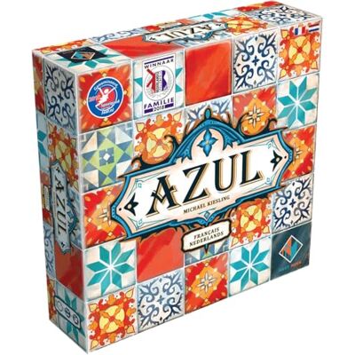 Azul Asmodee Unbox Now Récompensé As d'or 2018 Jeu de Société Enfants À partir de 8 ans 2 à 4 joueurs 30 à 45 min Jeu de Stratégie Original Version bilingue FR/NL Azul Asmodee Unbox Now Récompensé As d'or 2018 Jeu de Société Enfants À partir de 8 ans 2 à 4 joueurs 30 à 45 min Jeu de Stratégie Original Version bilingue FR/NL