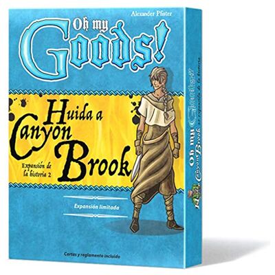 Asmodee Lookout Games- Oh My Goods. Fuue à Canyon Brook, LKGOMG03ES Asmodee Lookout Games- Oh My Goods. Fuue à Canyon Brook, LKGOMG03ES