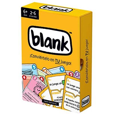 Asmodee Asmodée-Blank, Espagnol, Multicolore (CHBBLA01ES) Asmodee Asmodée-Blank, Espagnol, Multicolore (CHBBLA01ES)