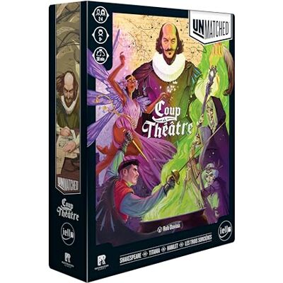 IELLO Unmatched Coup de Théâtre Version française IELLO Unmatched Coup de Théâtre Version française