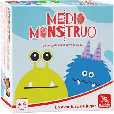 LUDILON - Medio Monstruo - 2-4 joueurs - 10 min - Card game LUDILON - Medio Monstruo - 2-4 joueurs - 10 min - Card game