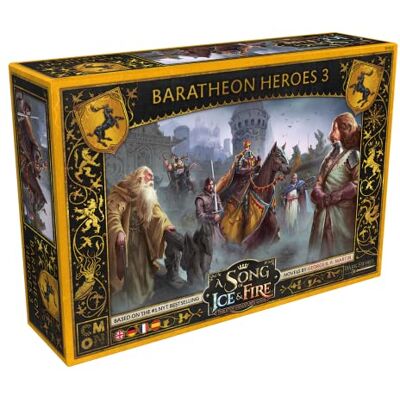 CMON Song of Ice & Fire Baratheon Heroes 3 (Helden von Haus Baratheon III) CMON Song of Ice & Fire Baratheon Heroes 3 (Helden von Haus Baratheon III)