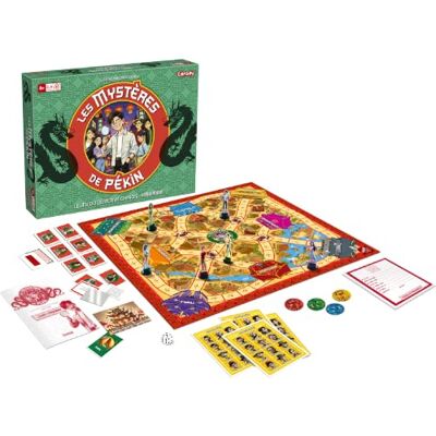 Lansay Les Mystères de Pékin – Nouvelle Édition Jeu de Société Enquête & Déduction 50 Nouvelles Énigmes Famille & Enfants 8+- Messages Secrets & Décodeurs 2–6 Joueurs Lansay Les Mystères de Pékin – Nouvelle Édition Jeu de Société Enquête & Déduction 50 Nouvelles Énigmes Famille & Enfants 8+- Messages Secrets & Décodeurs 2–6 Joueurs