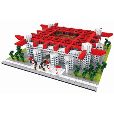 Atomic Stade Giuseppe Meazza Stade San Siro de Milan. Modèle à assembler avec des nanoblocs. Plus de 3800 pièces Atomic Stade Giuseppe Meazza Stade San Siro de Milan. Modèle à assembler avec des nanoblocs. Plus de 3800 pièces