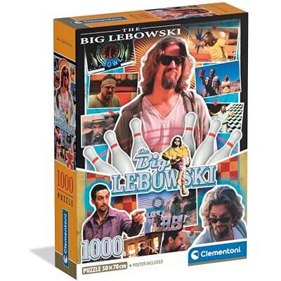 Clementoni PZL 1000 COMPACT CULT MOV. BIG LEBOWSKY 37514 Clementoni PZL 1000 COMPACT CULT MOV. BIG LEBOWSKY 37514