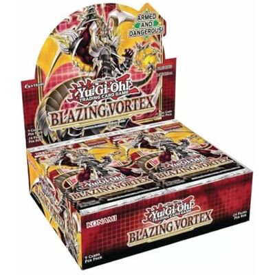 Yu-Gi-Oh! TRADING CARD GAME Tourbillon Flamboyant Boîte d'enveloppes (24 enveloppes)/English Edition Yu-Gi-Oh! TRADING CARD GAME Tourbillon Flamboyant Boîte d'enveloppes (24 enveloppes)/English Edition