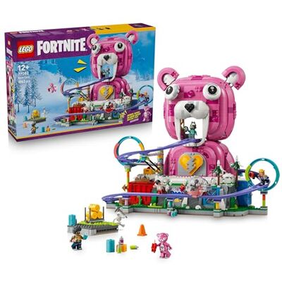 Lego Fortnite La Bamboche Jeu Interactif avec Maquette de Parc d'Attractions 6 Minifigurines Décoration de Chambre d'Enfant Cadeau Gaming pour Garçon, Fille dès 12 ans ou Fan 77082 Lego Fortnite La Bamboche Jeu Interactif avec Maquette de Parc d'Attractions 6 Minifigurines Décoration de Chambre d'Enfant Cadeau Gaming pour Garçon, Fille dès 12 ans ou Fan 77082
