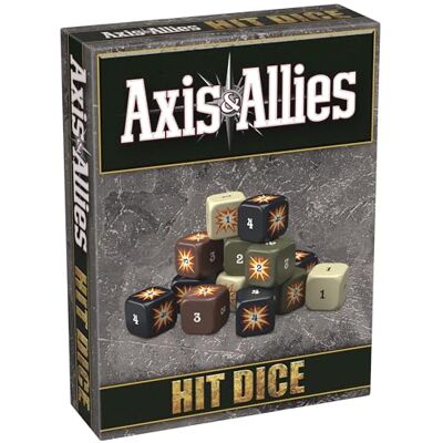 Renegade Game Studios Renegade Games Studios Axis & Allies: Hit Dice 72 Dice in 4 Styles, 16mm, Military Style Duffel Carry Bag, Strategy Board Game Accessory & Upgrade Renegade Game Studios Renegade Games Studios Axis & Allies: Hit Dice 72 Dice in 4 Styles, 16mm, Military Style Duffel Carry Bag, Strategy Board Game Accessory & Upgrade