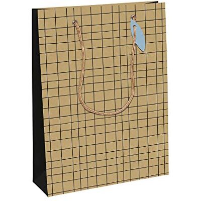 Eurowrap Clairefontaine 28794-2C Un sac cadeau Kraft Format large 26,5x14x33 cm 210g Motif : Géométrique Blanc Et Bleu Emballage Cadeaux, Idéal pour : Jeux De Société, Puzzles, Cadeaux Eurowrap Clairefontaine 28794-2C Un sac cadeau Kraft Format large 26,5x14x33 cm 210g Motif : Géométrique Blanc Et Bleu Emballage Cadeaux, Idéal pour : Jeux De Société, Puzzles, Cadeaux