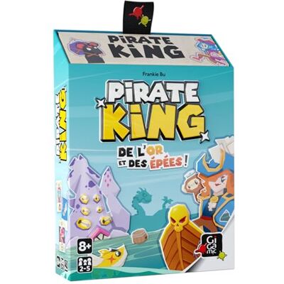 Gigamic Pirate King Un Jeu de Prise de Risques Jeu d'ambiance à partir de 8 Ans De 2 à 5 Joueurs Gigamic Pirate King Un Jeu de Prise de Risques Jeu d'ambiance à partir de 8 Ans De 2 à 5 Joueurs