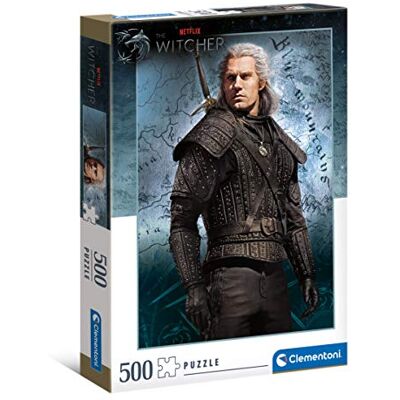 Clementoni 35092 Puzzle The Witcher Fabriqué en Italie Puzzle Adulte 500 pièces Clementoni 35092 Puzzle The Witcher Fabriqué en Italie Puzzle Adulte 500 pièces