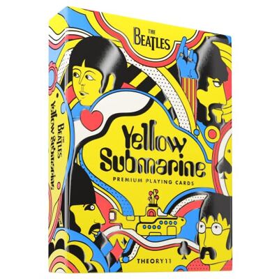 Theory11 Cartes à jouer Yellow Submarine Special Edition Theory11 Cartes à jouer Yellow Submarine Special Edition